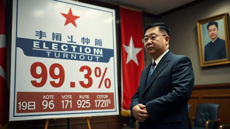 Выборы в Северной Корее: Ким Чен Ын получил 99,93% голосов