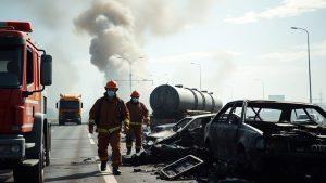 Взрыв бензовоза на трассе Ростов-Таганрог: подробности