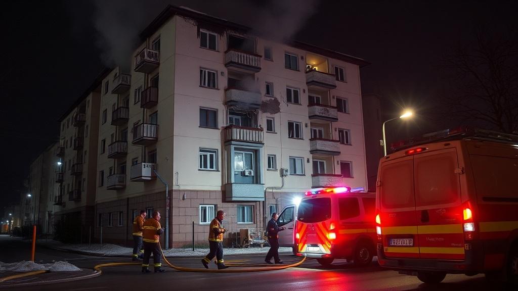 Взрыв в Севастополе: пожар в многоэтажке, четверо пострадали