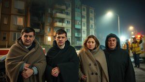 Взрыв в Севастополе: пожар в жилом доме, пострадали четверо