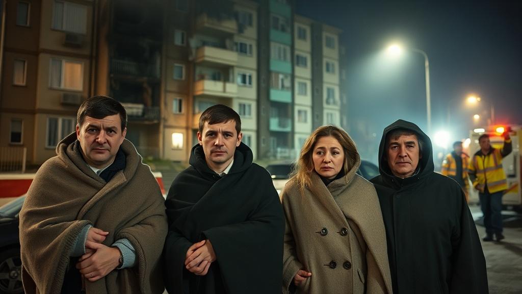 Взрыв в Севастополе: пожар в жилом доме, пострадали четверо