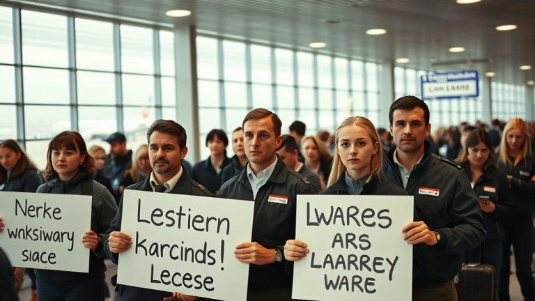 Забастовка в Берлине: 445 рейсов отменено из-за протестов