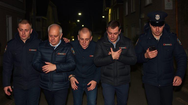 Задержание экстремистов в Усолье-Сибирском