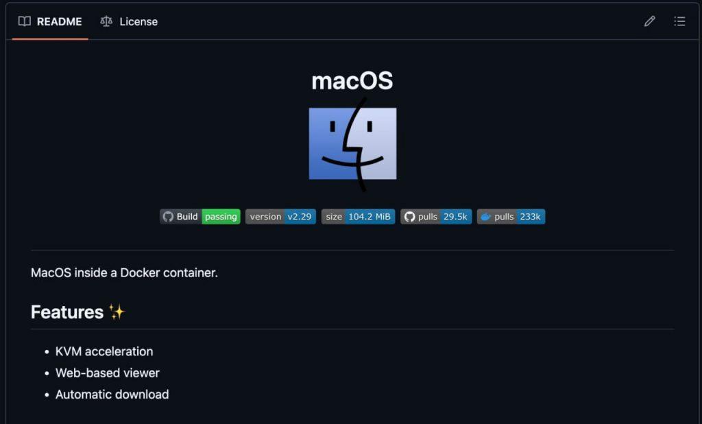 Запусти macOS на любом ПК через Docker — новая реальность