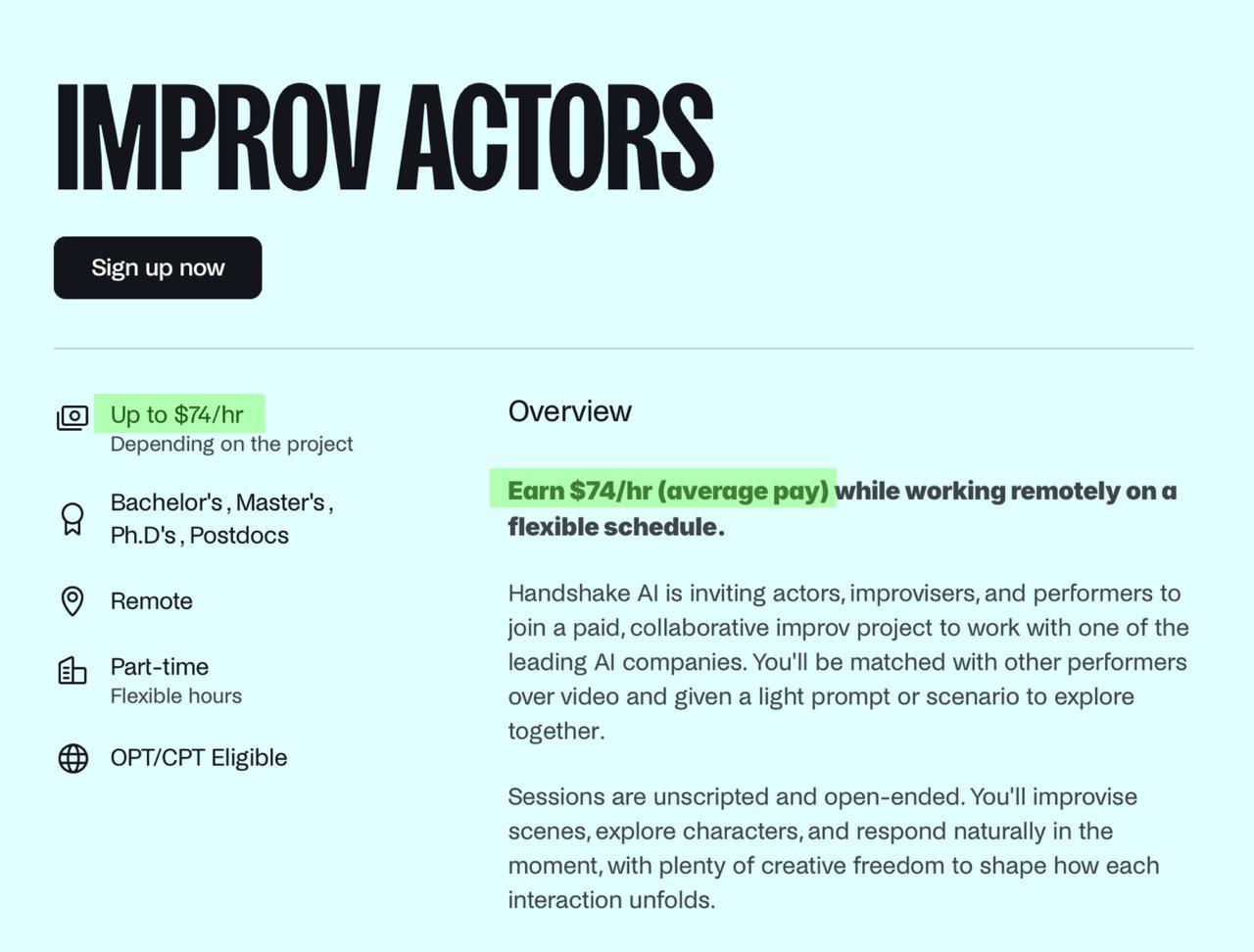 Заработай $74 в час, обучая искусственный интеллект