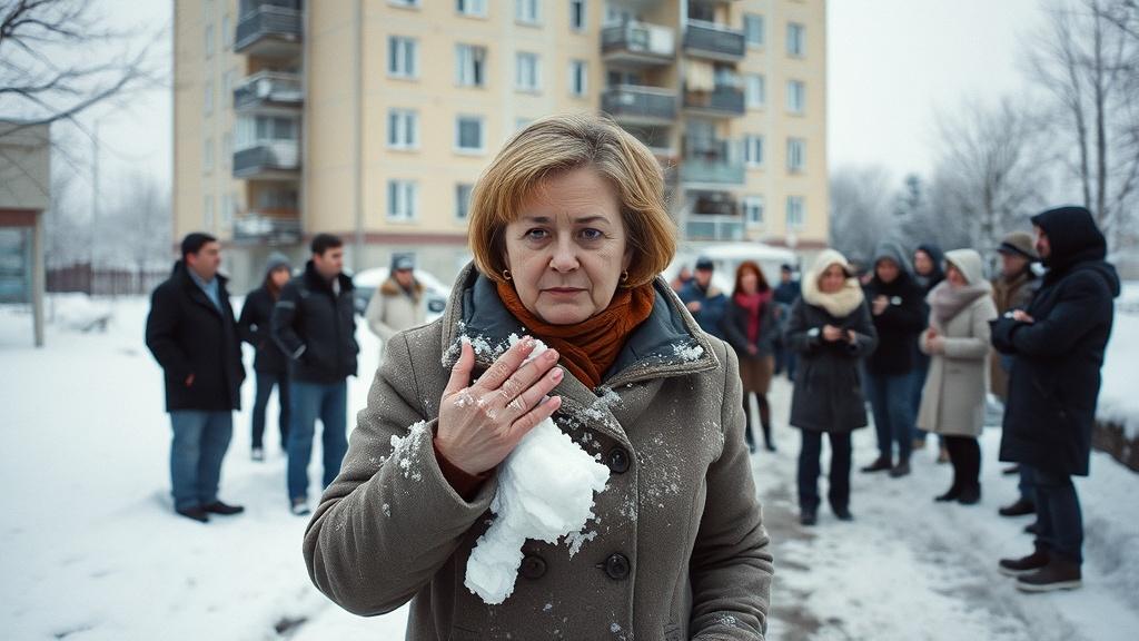 Женщина упала с 5 этажа и встала как ни в чем не бывало