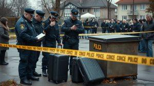 Жестокое убийство в Красногорске: тело в чемоданах