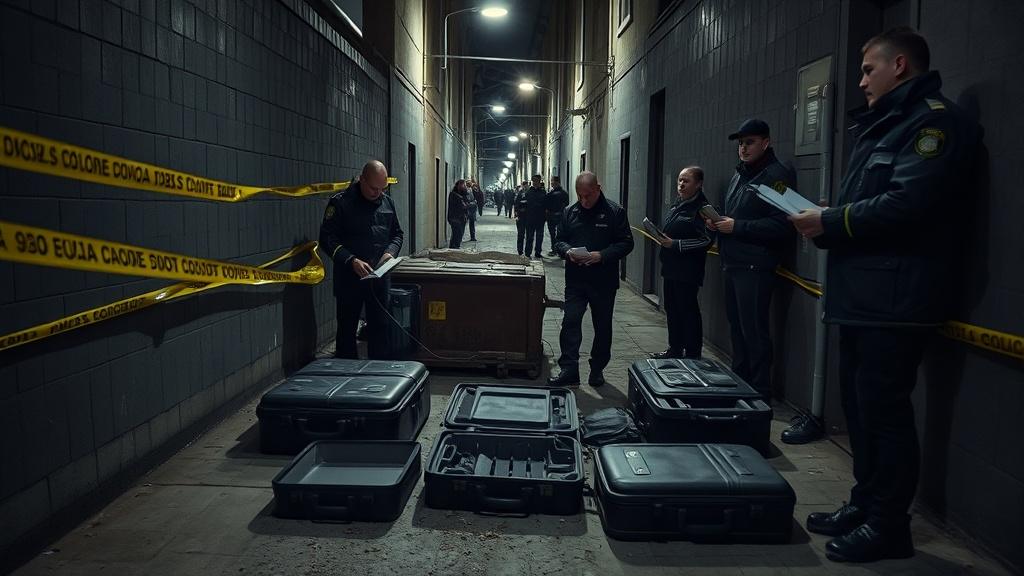 Жестокое убийство в Красногорске: тело в чемоданах