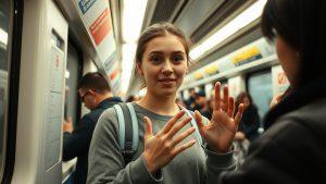 Жестовый язык в метро возмутил соседку: история Анны