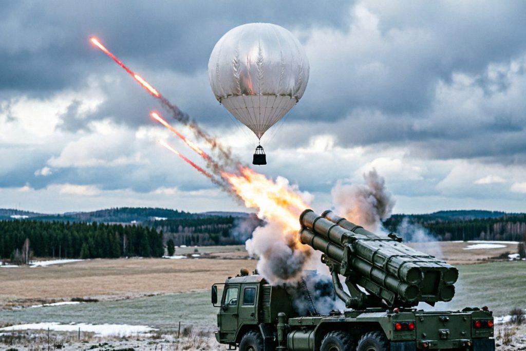 Разведка в небе: над Ярославской областью сбили шары 🎈⚡ — сбили шары над ярославской областью