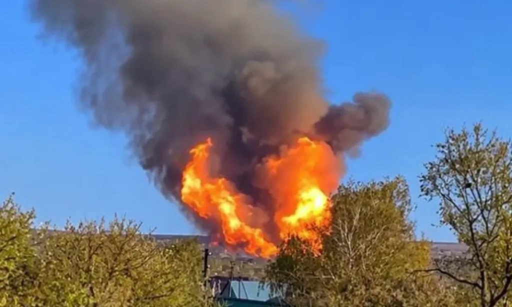 Под Пензой рванула магистральная газовая труба 🔥🚨 — взрыв газопровода в пензенской области