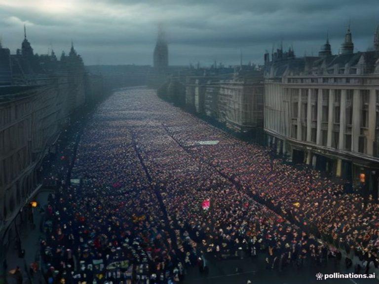 Лондон восстал: марш против поставок оружия Израилю 🇬🇧🔥 — марш в лондоне против поставок оружия израилю