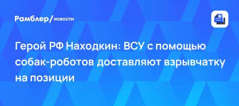 ВСУ пустили боевых роботов к позициям бойцов в зоне СВО 🤖💥 — собаки роботы всу в зоне сво
