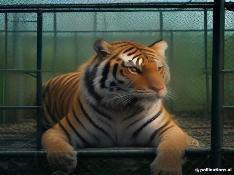 Смерть в вольере: полиция спасла амурского тигра от отстрела 🐯⚡ — англичанин залез в вольер к тигру видео