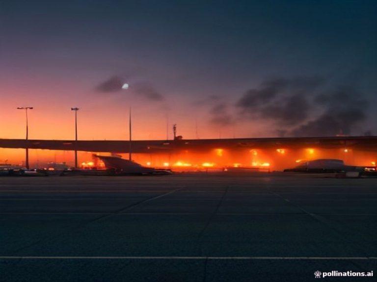 Аэропорт Эр-Рияда попал под удар: видео взрыва и сотни раненых ✈️💥 — аэропорт эр-рияд удар видео