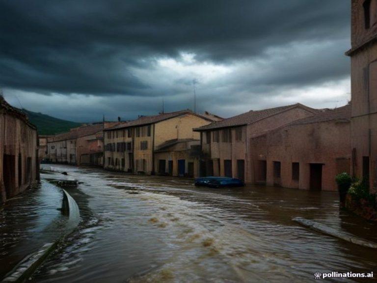 Остров Липари уходит под воду: мощный шторм затопил дома 🌊⚡ — наводнение на острове липари
