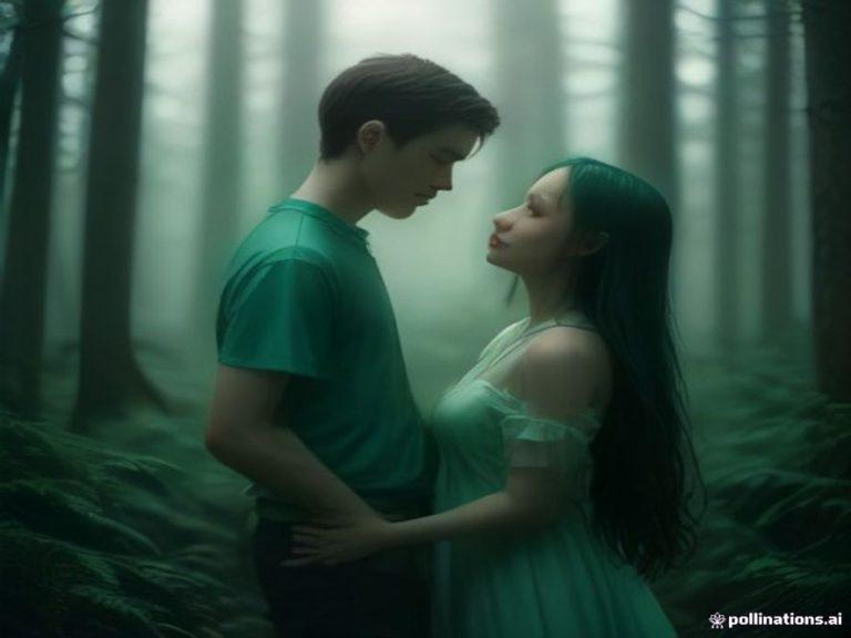 Юля Гаврилина и Нкей примерили образы из «Сумерек» 🧛‍♂️🌲 — юля гаврилина и нкей сумерки