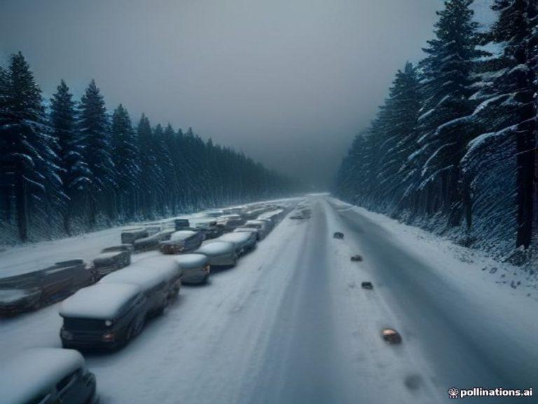 Жители Челябинской области застряли на трассах из-за маневров 🚗⚡ — трасса м5 пробки