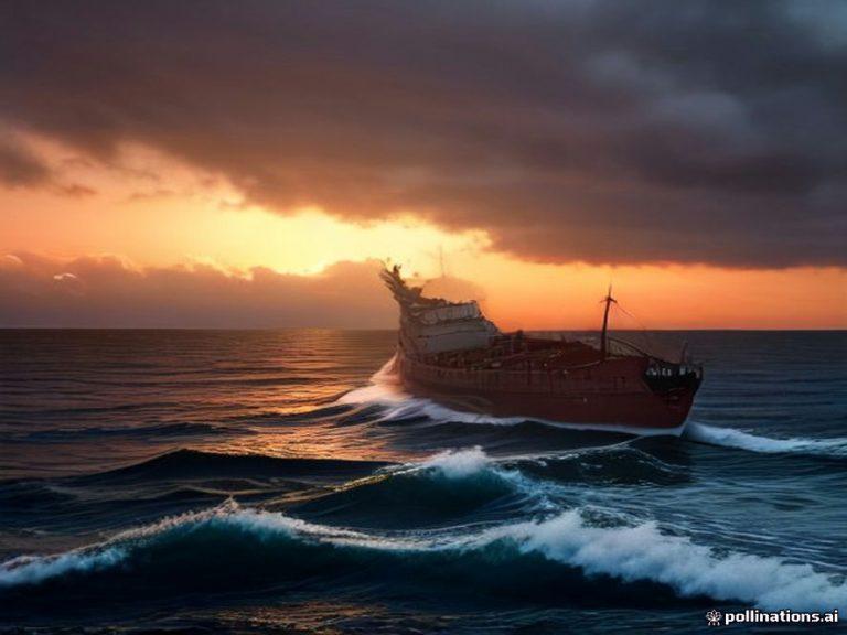 У Ормузского пролива затонул контейнеровоз 🚢💥 — затонул контейнеровоз в ормузском проливе
