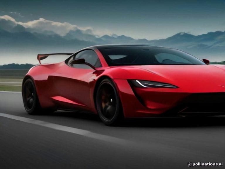 Tesla Roadster взлетела: Илон Маск снова удивил мир 🚗⚡ — tesla летающий автомобиль