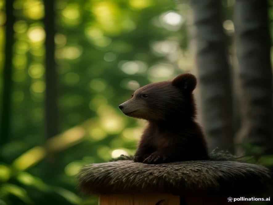 Осиротевший медвежонок в Нягани искал еду в парке 🐻🌲 — нягань хмао