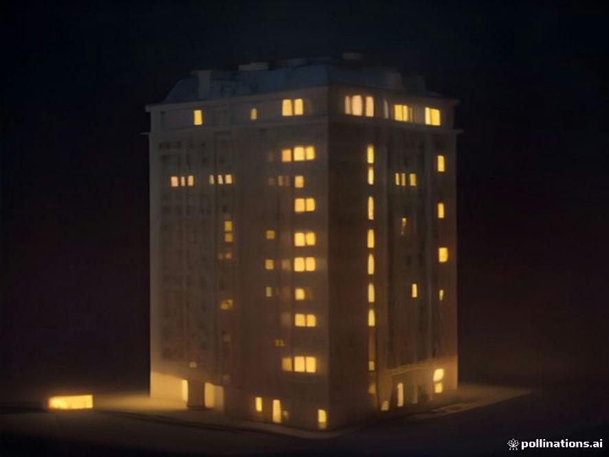 Ночник панелька с кальяном: отечественный шедевр за 23900₽ 🏢💨 — ночник пятиэтажка