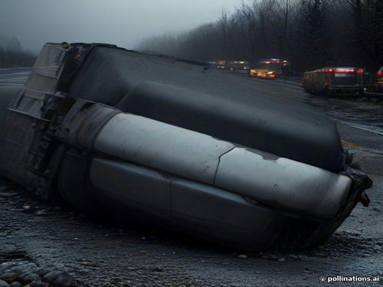 Самосвал раздавил машину в Подмосковье: погибли мать и сын 🚛💥 — камаз упал на легковушку в подмосковье