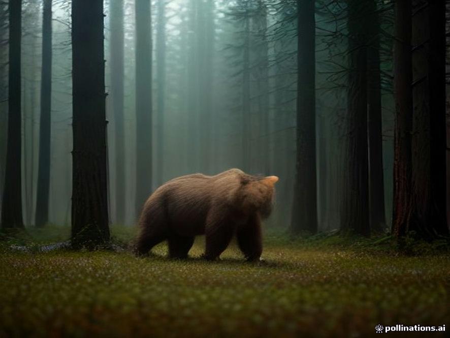 Медведи окружают Подмосковье: следы косолапых у дач 🐻🌲 — медведи в подмосковье