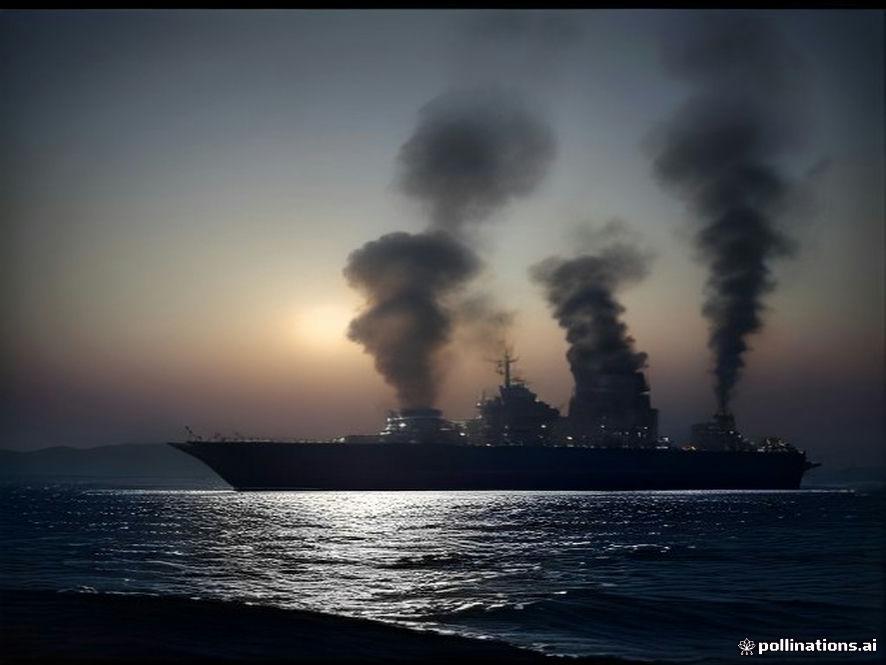 Иран ударил по танкеру в Ормузском проливе 🚢💥 — иран ударил крупному