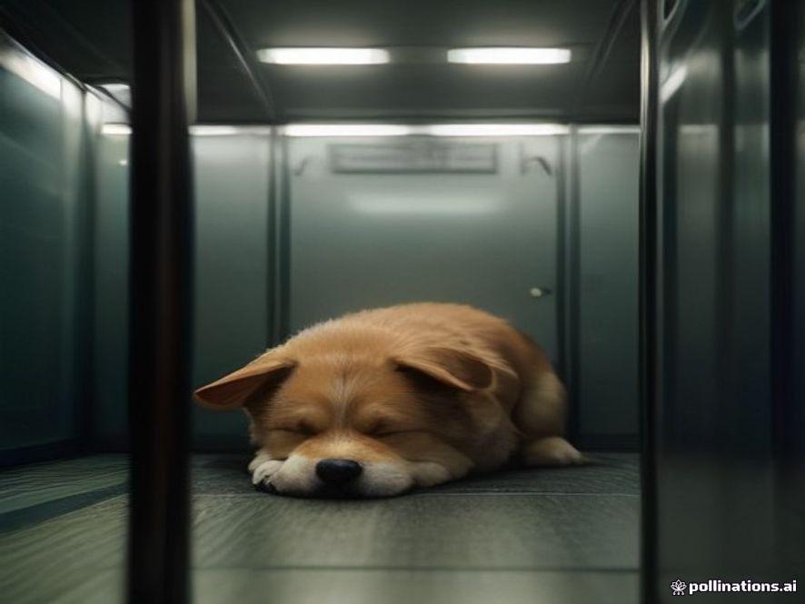 Сытая собака спит в метро Москвы и умиляет пассажиров 🐶💤 — собака спит в метро москва