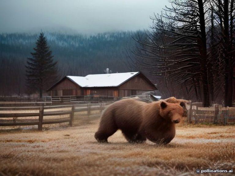Медведь напугал село в Хакасии: зверь подошёл к детсаду 🐻🚨 — медведь в хакасии сегодня