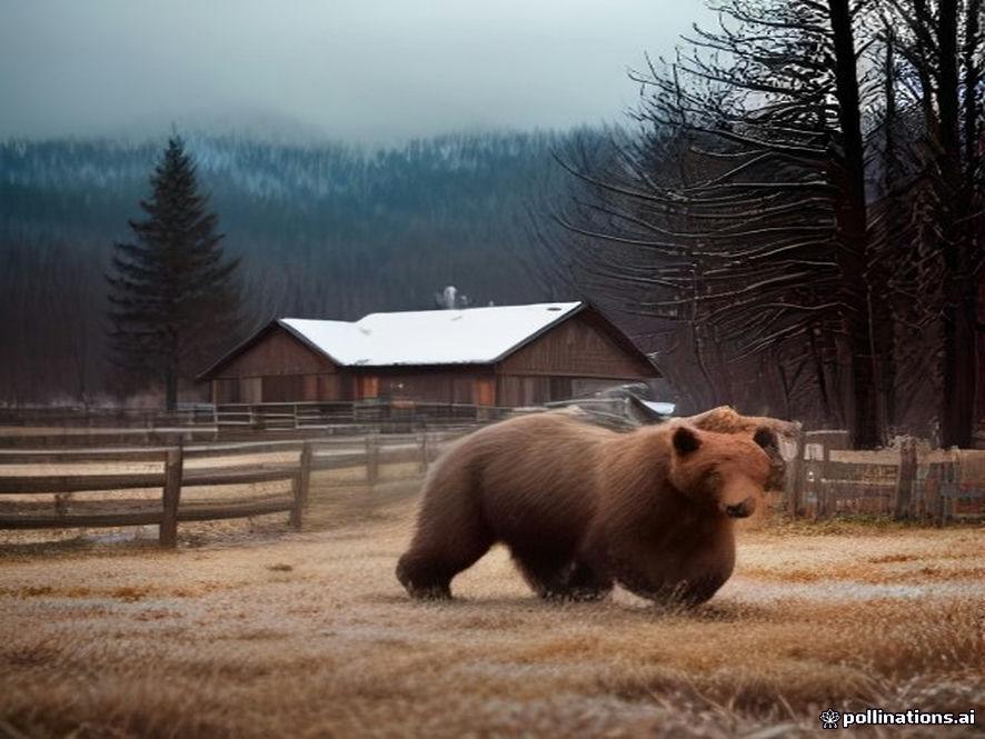 Медведь напугал село в Хакасии: зверь подошёл к детсаду 🐻🚨 — медведь в хакасии сегодня