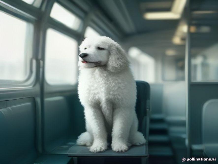 Королевский пудель в электричке МЦД: хвостатый VIP-пассажир 🐩👑 — мцд стрешнево