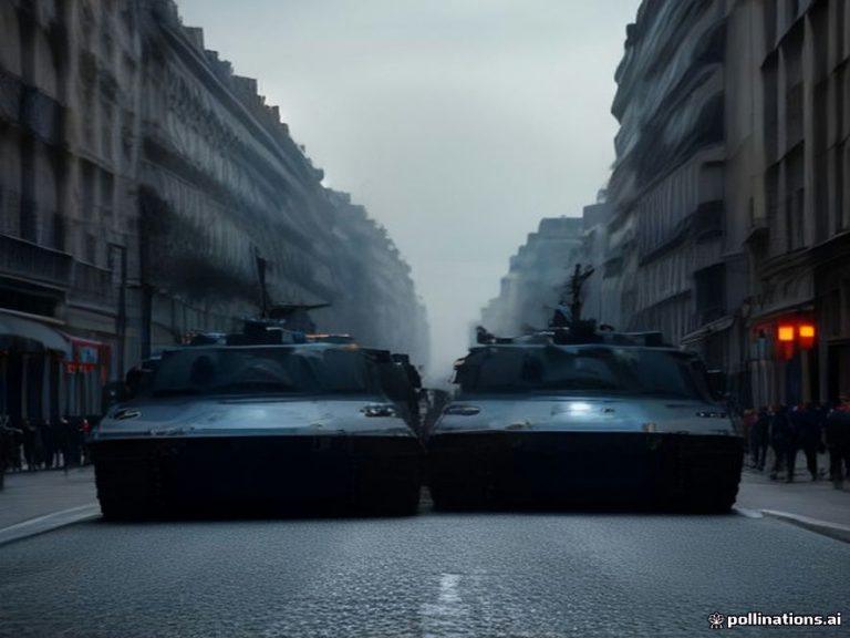 Броневики в Париже: демонстрации сковали центр столицы 🇫🇷⚡ — броневики в париже демонстрации