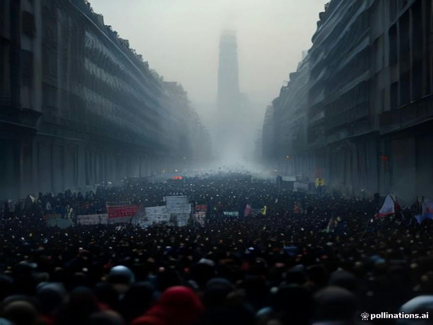 Протесты во Франции сегодня парализовали Париж и метро 🇫🇷🔥 — париж беспорядки