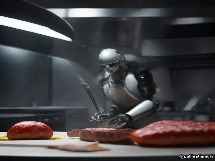 Роботы готовят шаурму: гастро-революция из Италии 🤖🌯 — робот для приготовления шаурмы