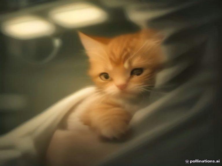 Котенок Вафелька спасен ветеринарами после трех остановок сердца 🐱❤️ — мосветобъединение