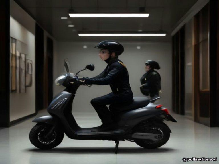 Курьер заехал в chanel на скутере: шопинг на ходу 🛵💨 — подарок девушке курьер