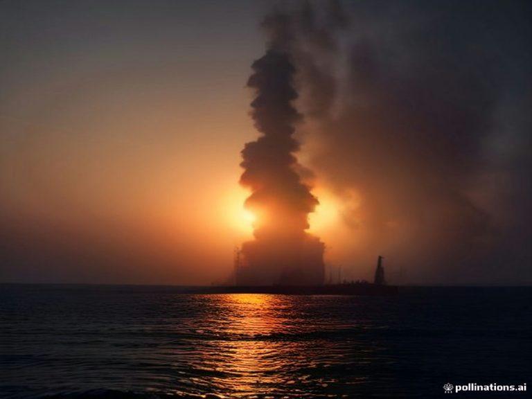 Трагедия в океане: крушение нефтяной платформы в Габоне 🛢️💔 — габон нефтяная платформа авария