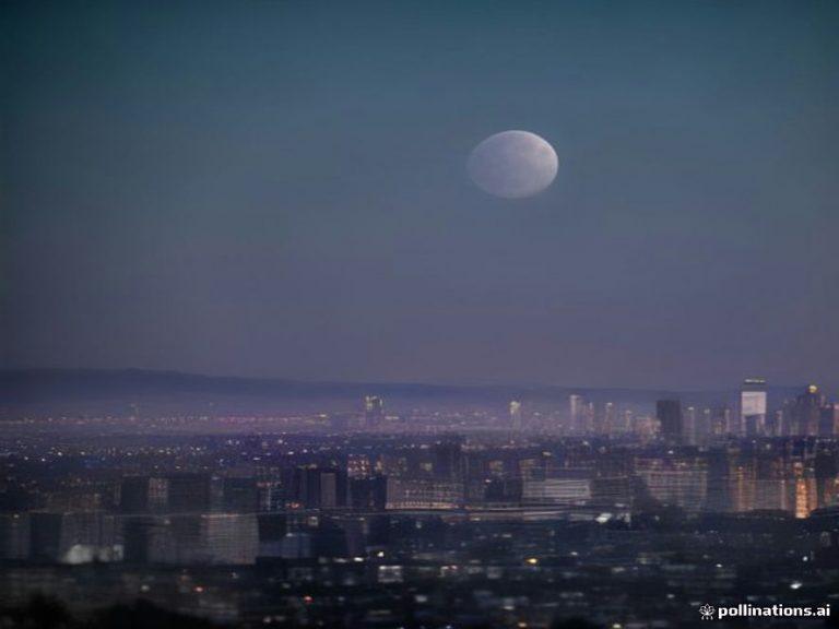 Почему сегодня такая большая луна: яркое небо над городами 🌕✨ — луна сегодня