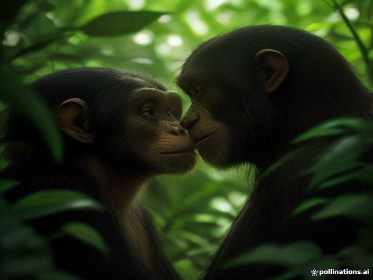Шимпанзе воруют еду у друзей реже: новое исследование 🐒🍌 — шимпанзе воруют еду у друзей исследование
