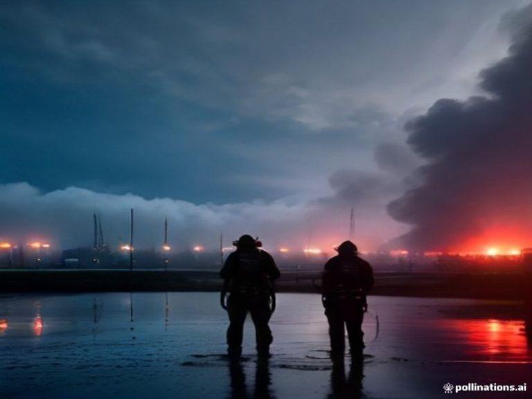 Пожар в дата центре сегодня: объект атакован дронами 🔥⚡ — атака дронов