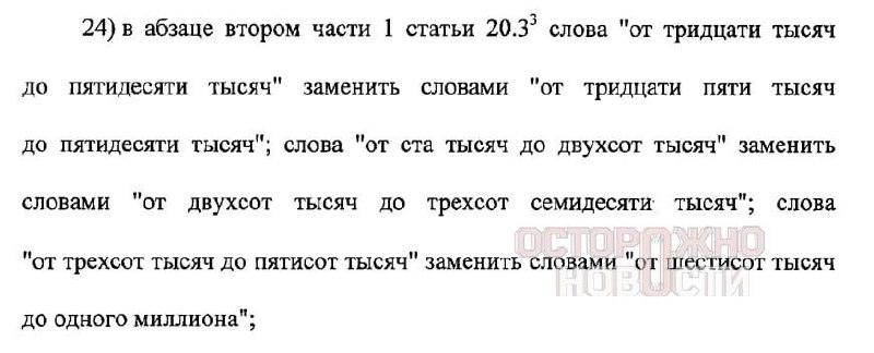 Штрафы за митинги и «дискредитацию армии» вырастут в разы 📈⚖️ — дискредитация армии штраф
