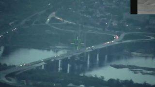 Минобороны показало кадры удара по мосту 🌉💥 — минобороны поражение моста запорожье