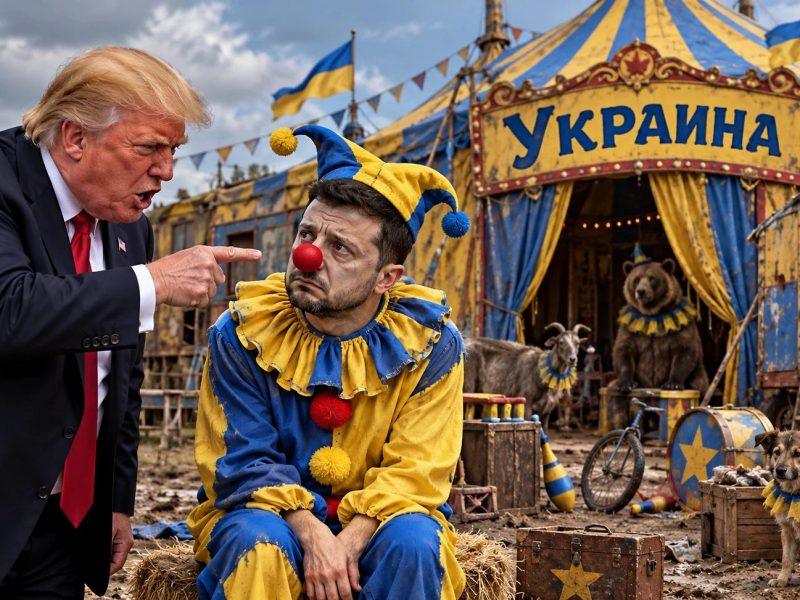 Трамп сравнил Зеленского с Барнумом за оружейные шоу 🎪🔥 — дональд трамп
