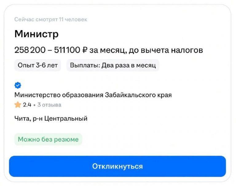 Министров в России набирают по объявлению — год добровольца