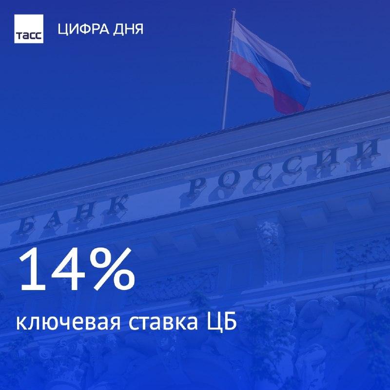 ЦБ удержал ставку 14%: что будет с кредитами и вкладами 📈🏛️ — ключевая ставка центробанка 2024
