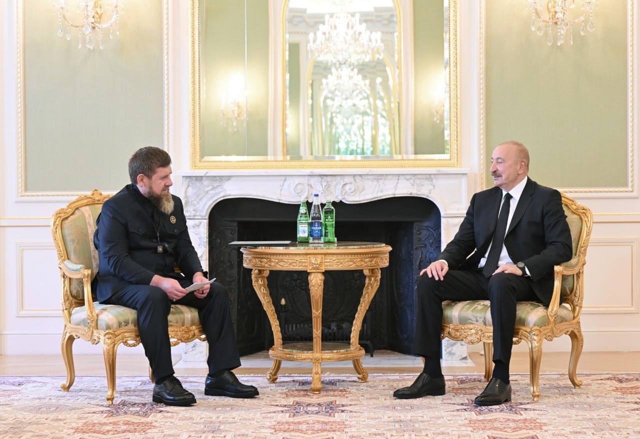 Ильхам Алиев принял Рамзана Кадырова в Баку 🤝🇷🇺 — рамзан кадыров
