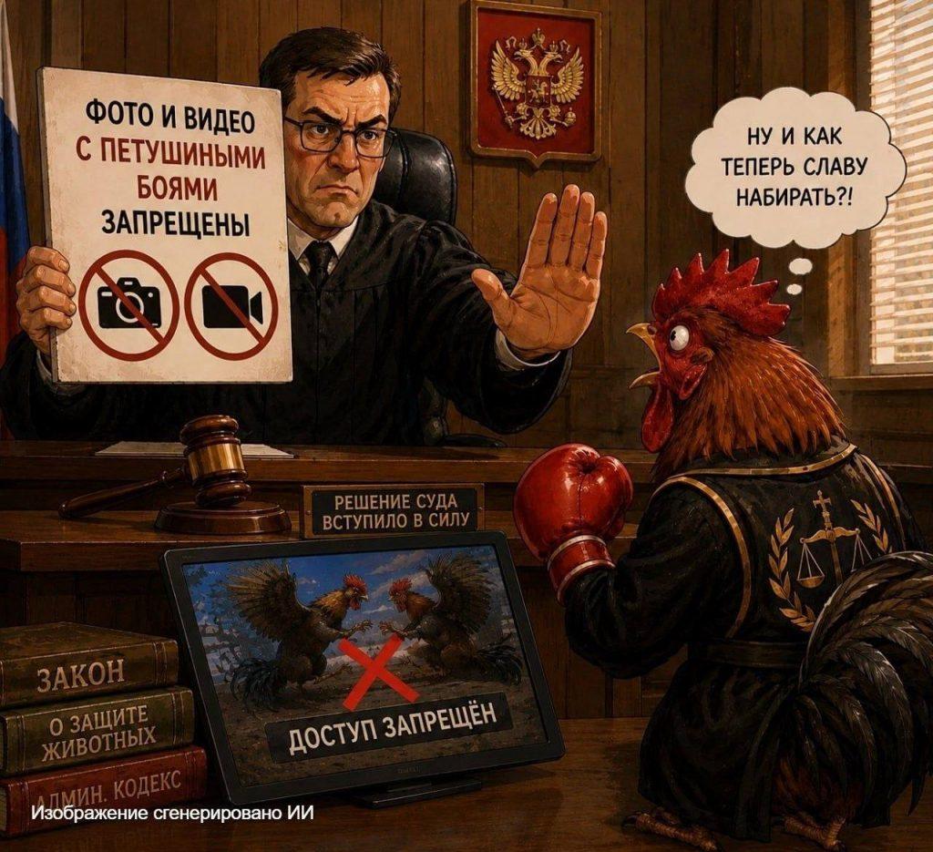 Петушиные бои: запрет в интернете и блок жестоких видео ⚖️🚫 — петушиные бои запрет в интернете