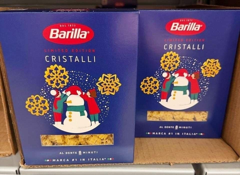 Зимнее чудо на полках: макароны снежинки Barilla купить ❄️ — barilla снежинки цена